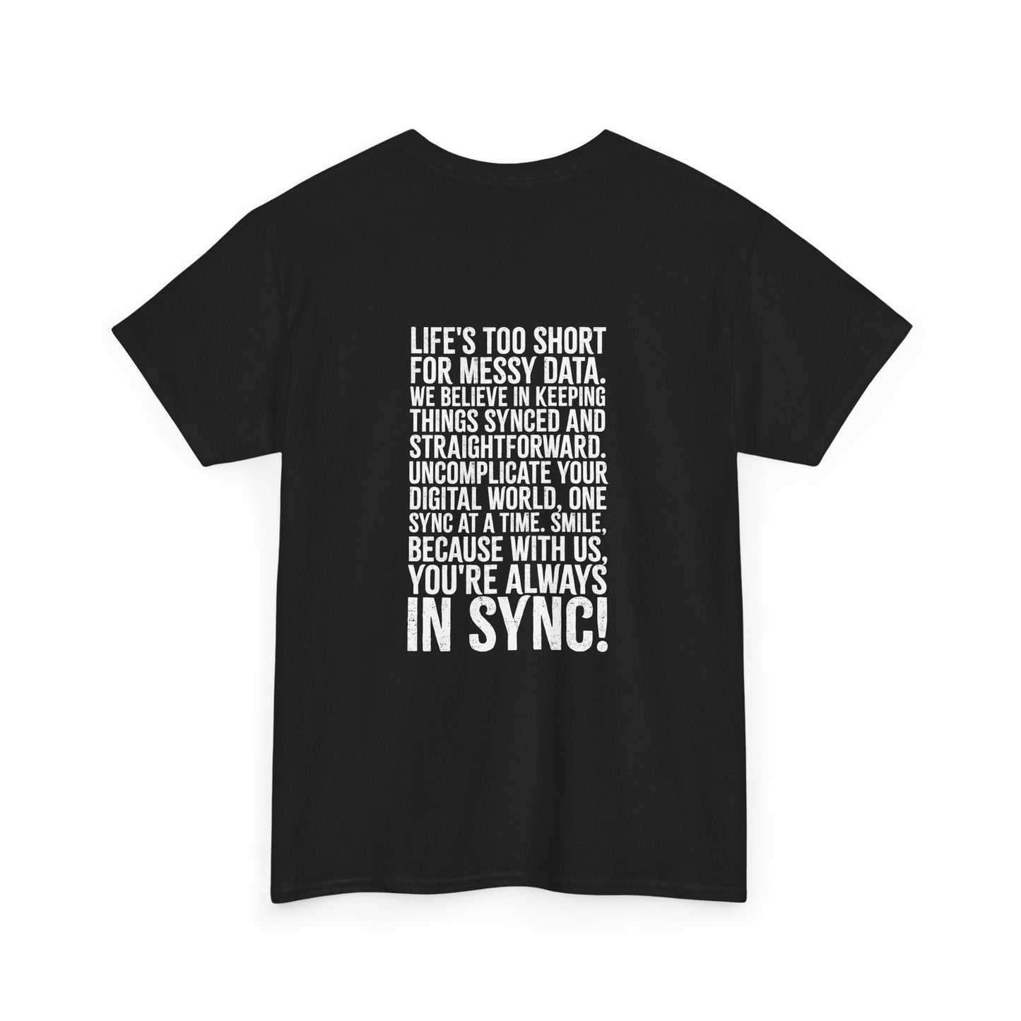 T-Shirt 'Sync Hard Play Hard'