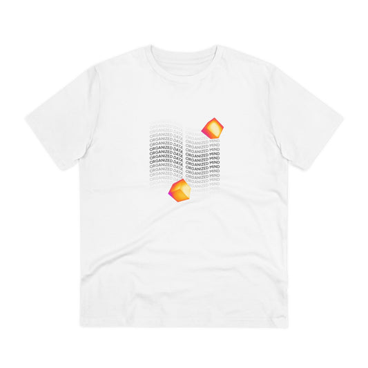 T-shirt 'Organized Data, Organized Mind' with Cubes