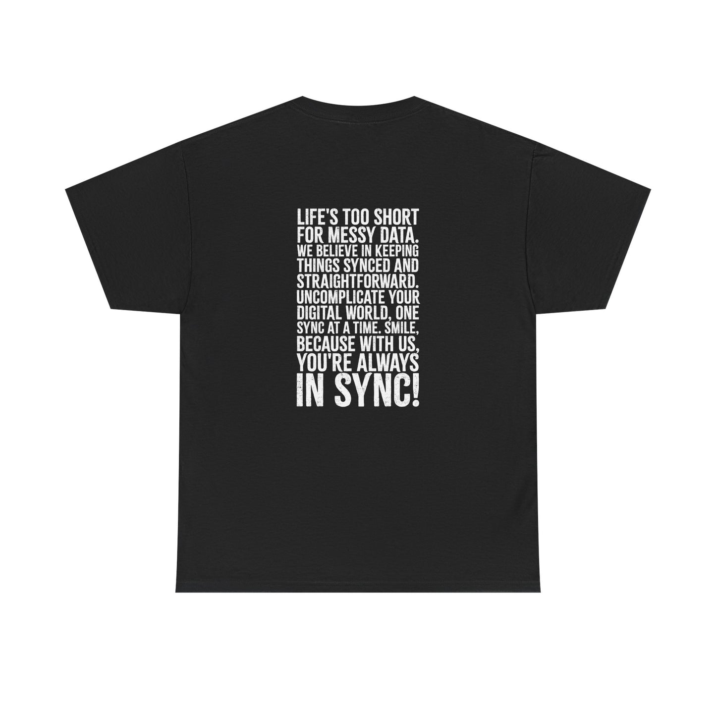 T-Shirt 'Sync Hard Play Hard'