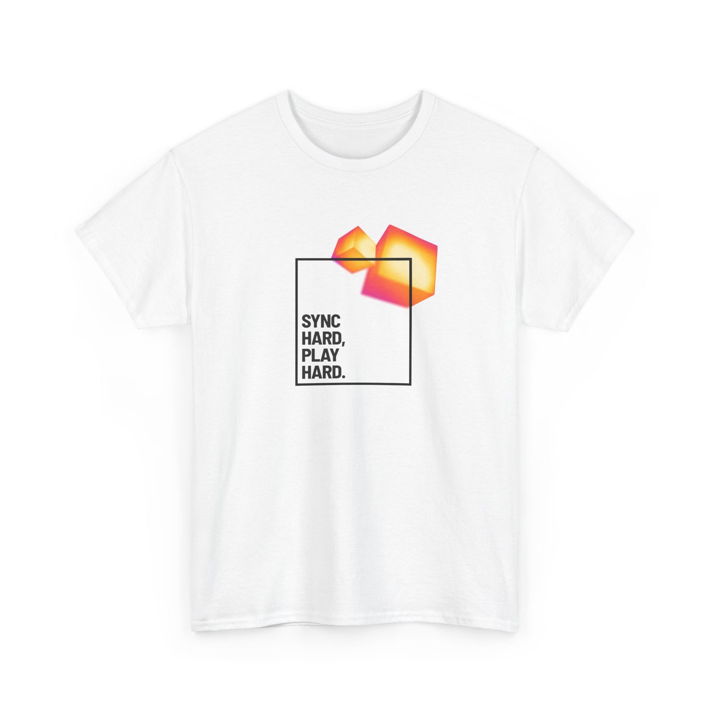 T-Shirt 'Sync Hard Play Hard'