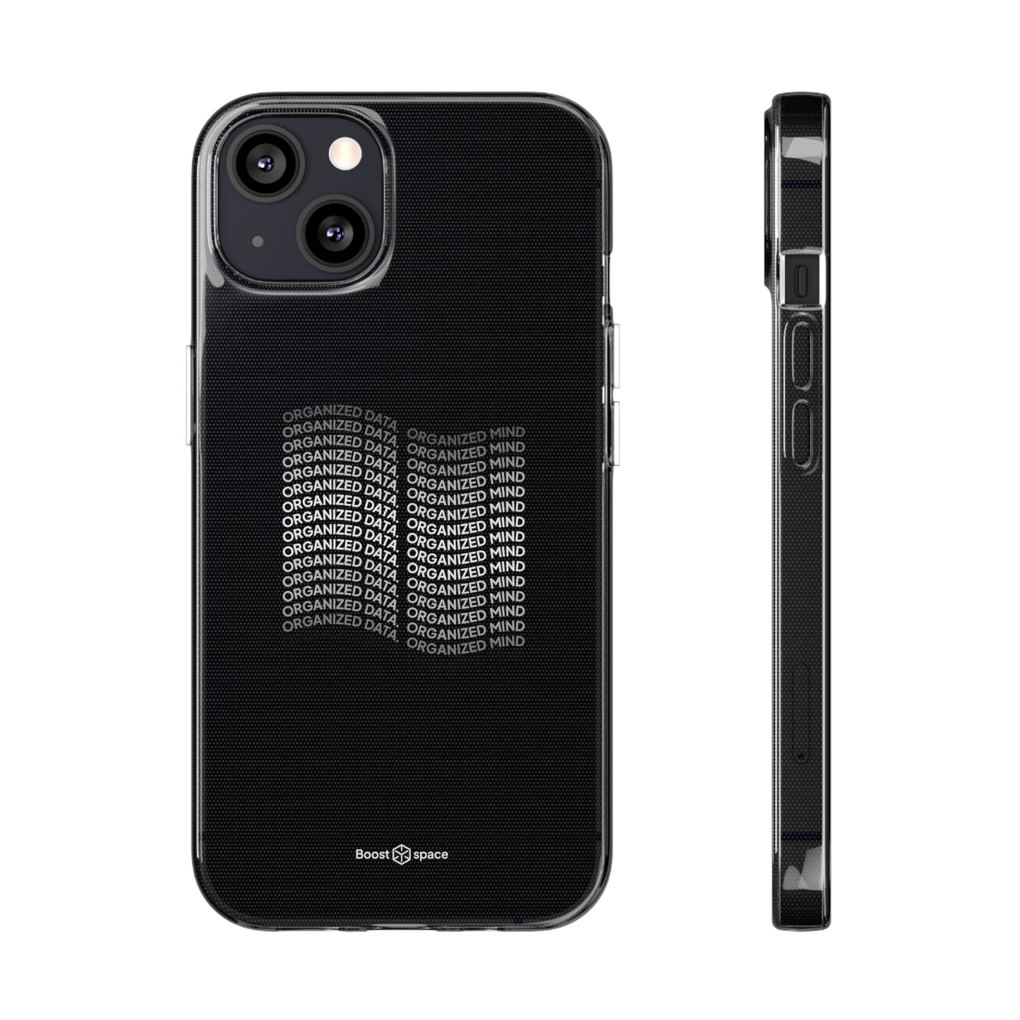 Phone Case 'Organized Data Organized Mind' White