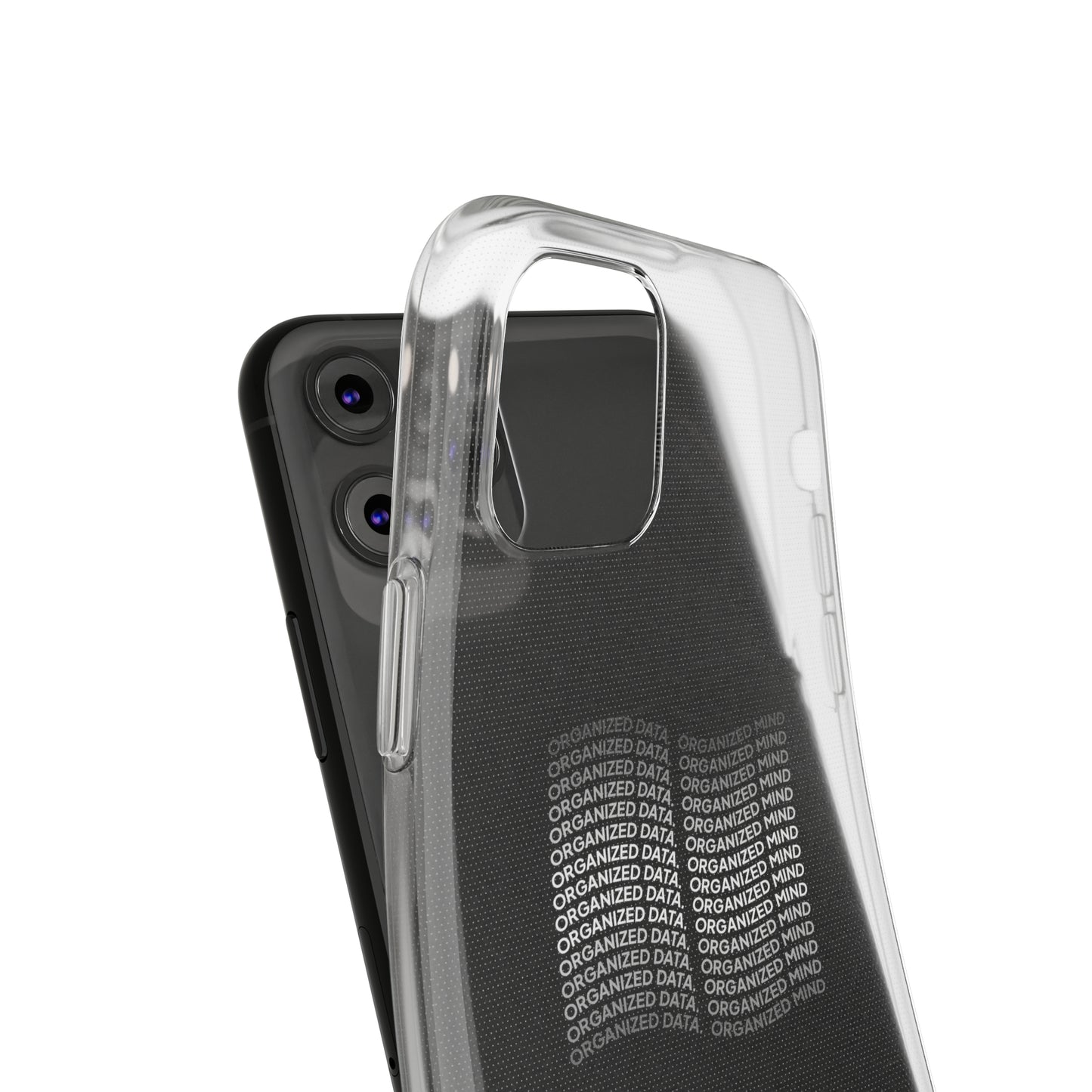 Phone Case 'Organized Data Organized Mind' White