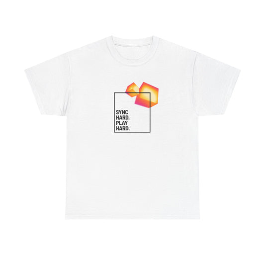 T-Shirt 'Sync Hard Play Hard'