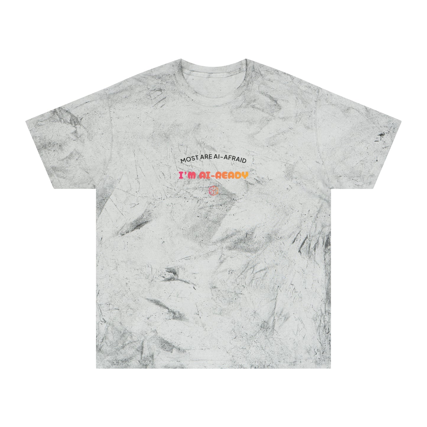 Unisex Color Blast T-Shirt - I'm AI-Ready Graphic Tee for Tech Enthusiasts