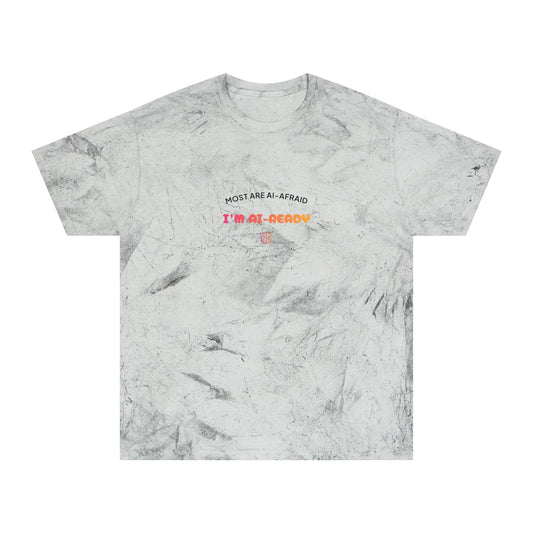 Unisex Color Blast T-Shirt - I'm AI-Ready Graphic Tee for Tech Enthusiasts