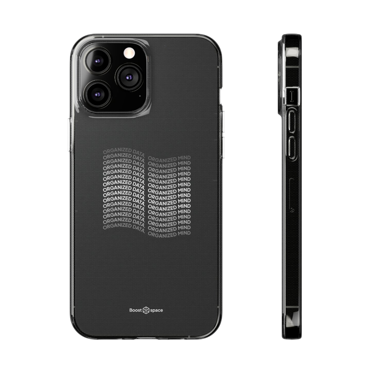 Phone Case 'Organized Data Organized Mind' White