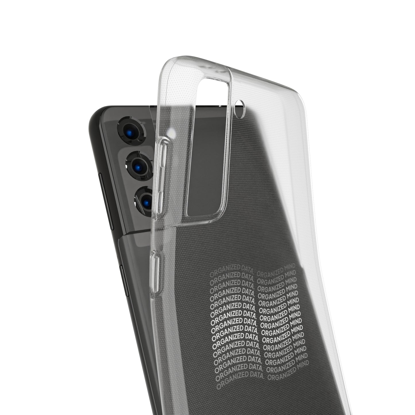 Phone Case 'Organized Data Organized Mind' White