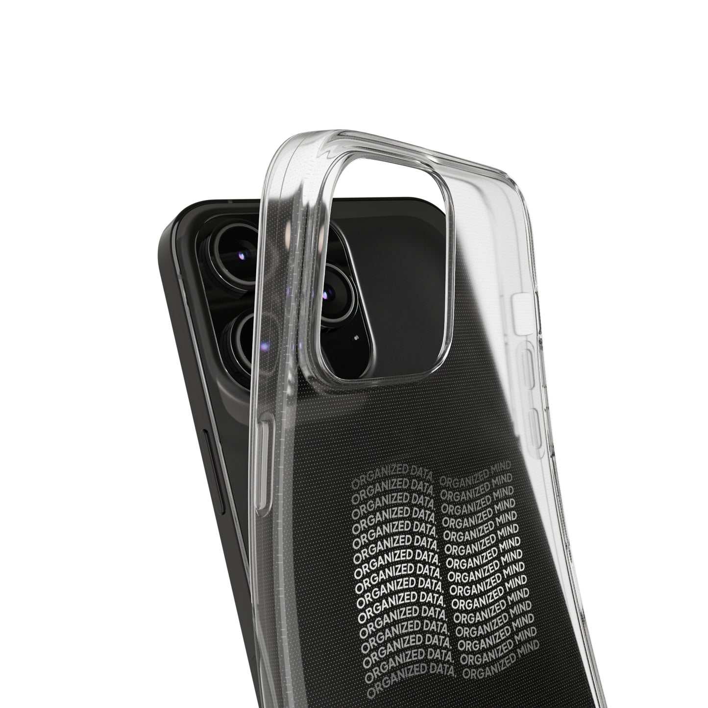 Phone Case 'Organized Data Organized Mind' White