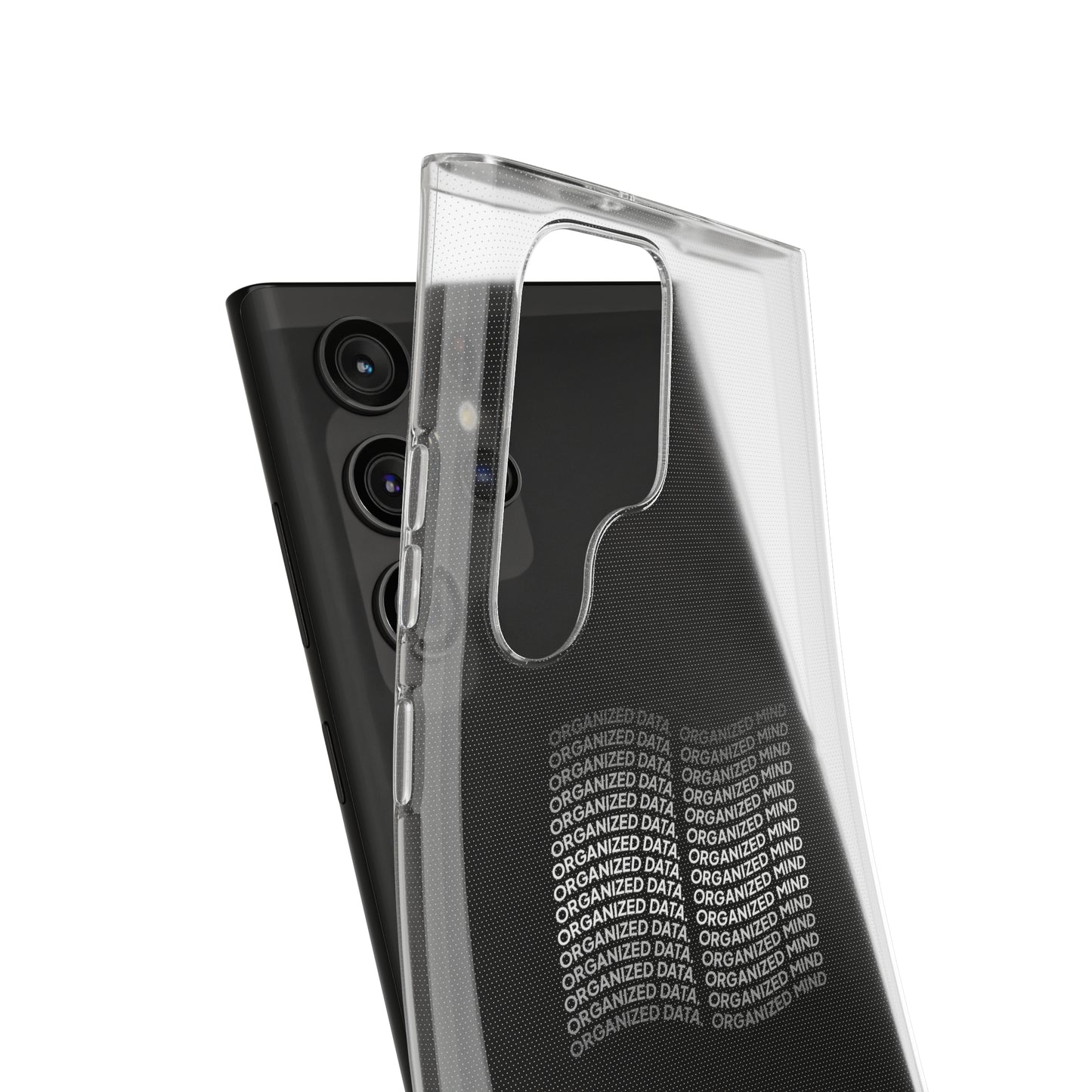 Phone Case 'Organized Data Organized Mind' White