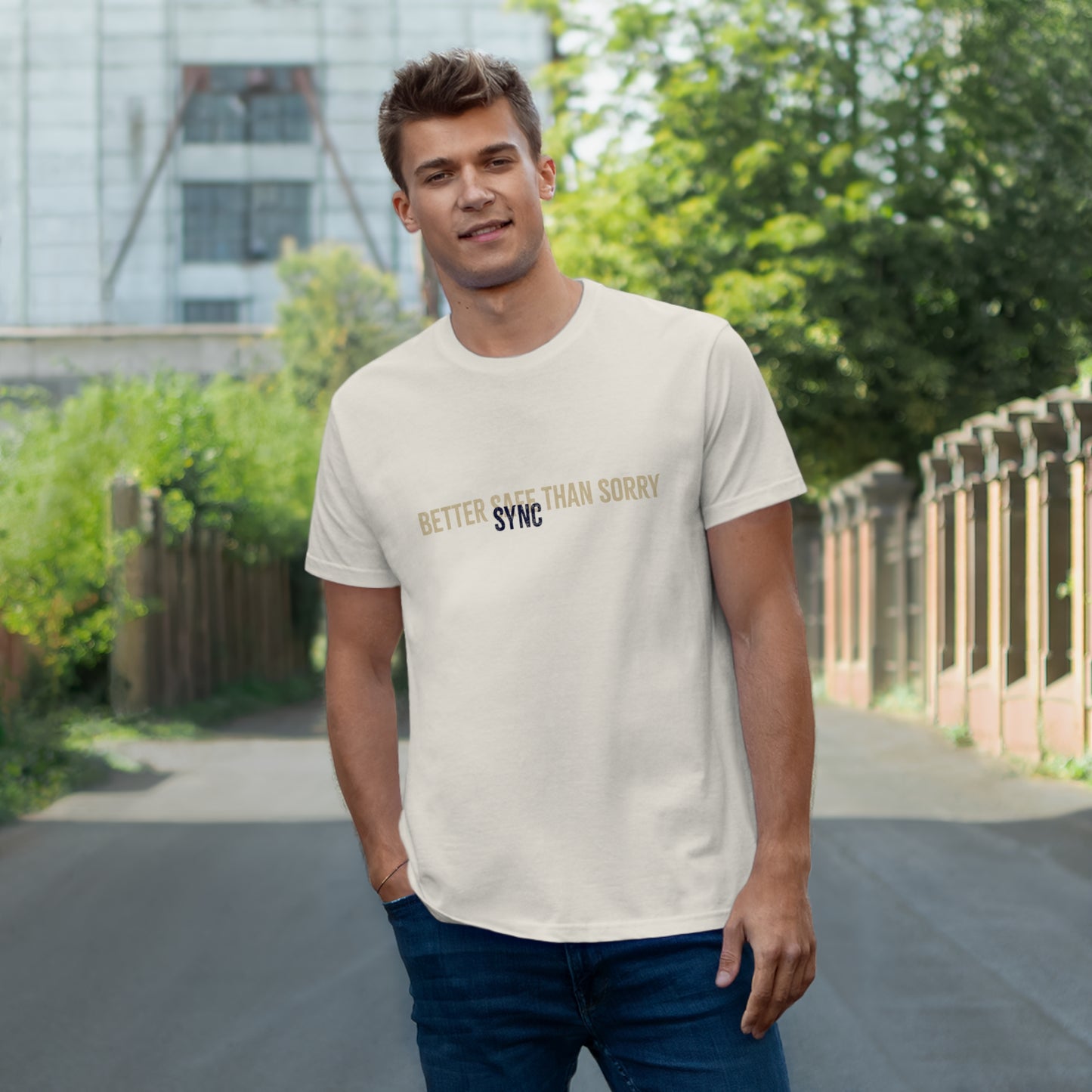 T-Shirt 'Better Sync Than Sorry'