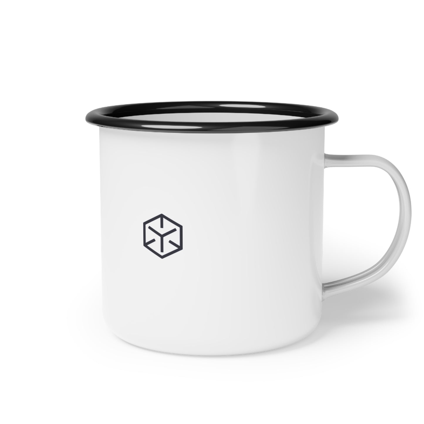 Enamel Camp Cup 'Organized Data Organized Mind'