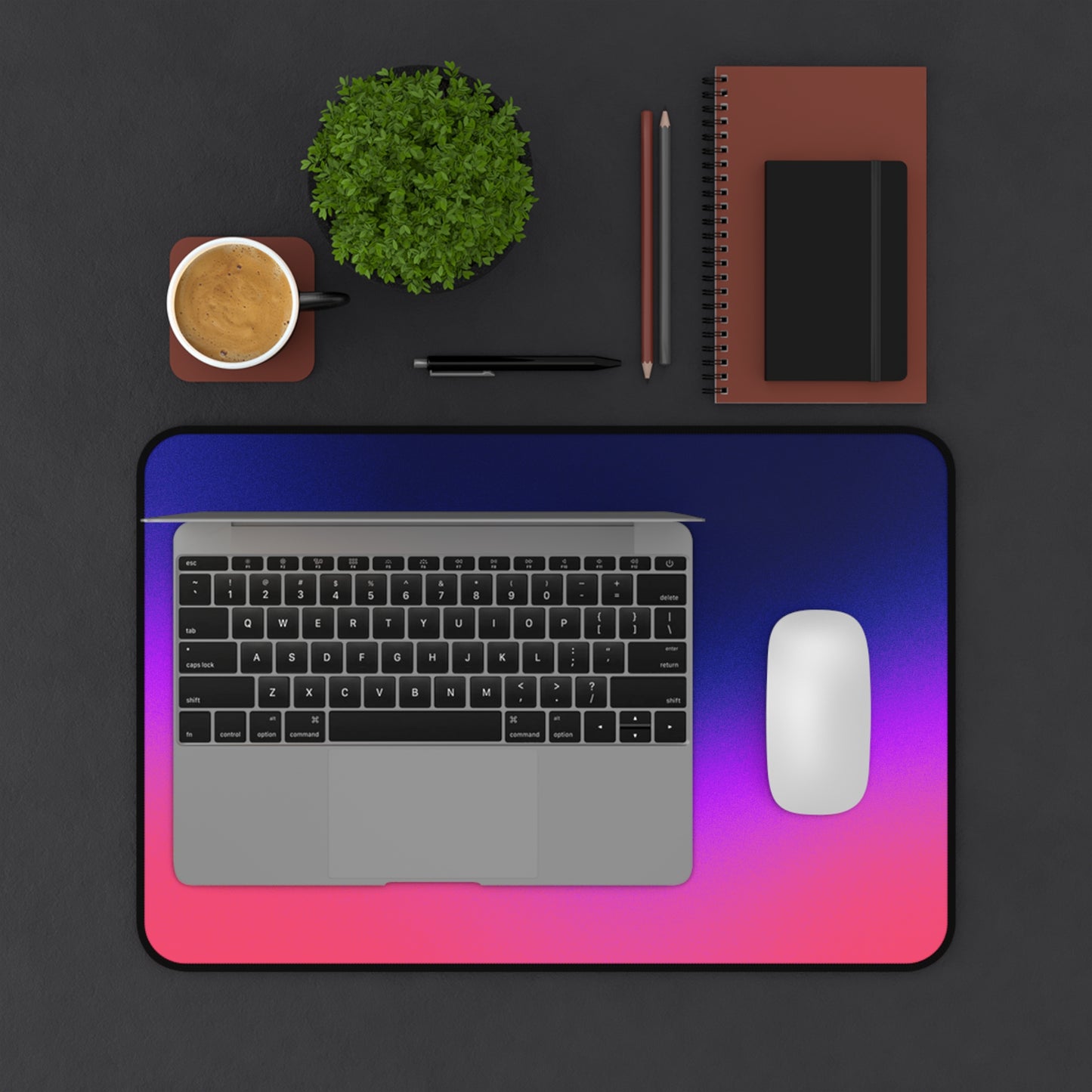 Gradient Desk Mat - Stylish Gaming & Office Accessory for Productivity
