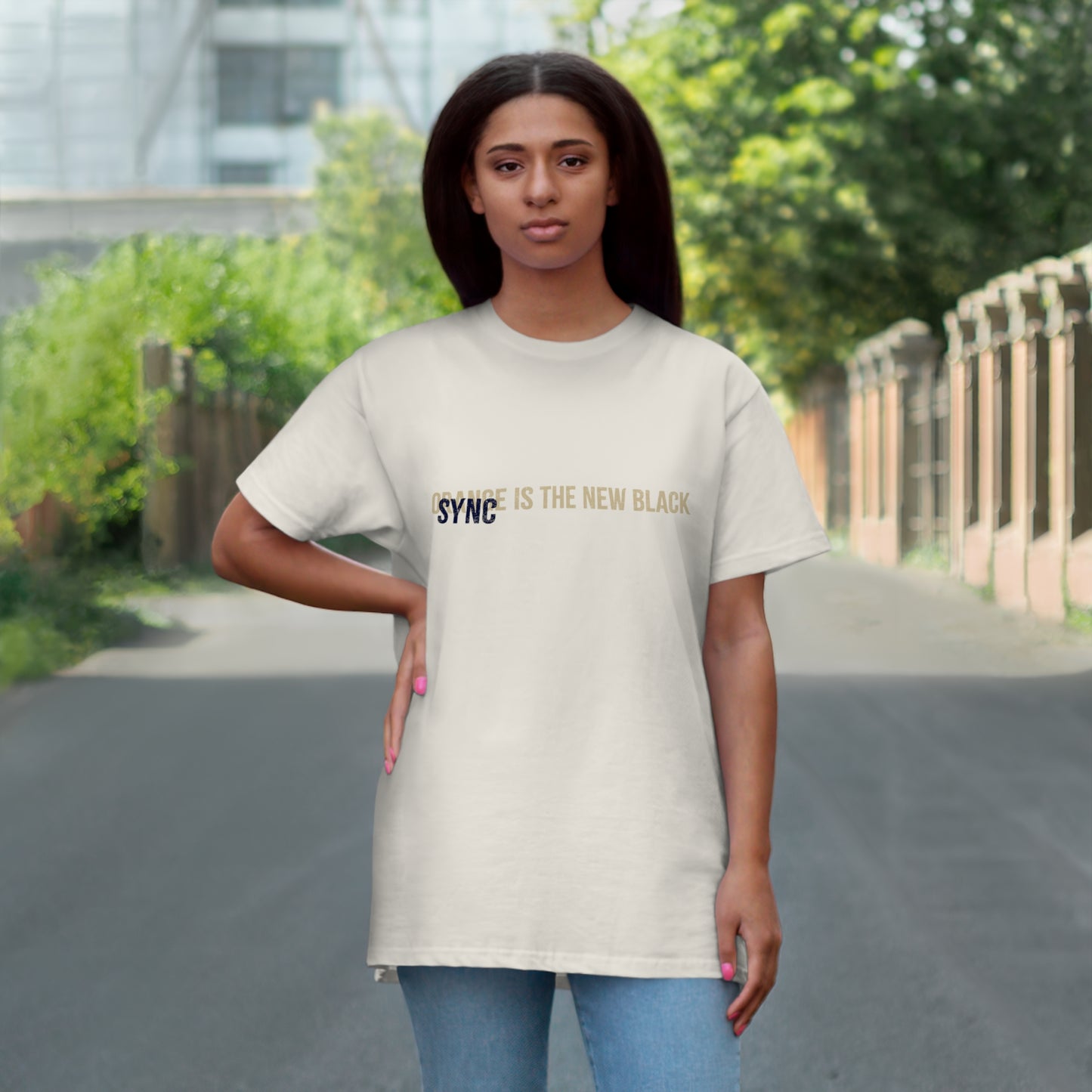 T-Shirt 'Sync Is The New Black'