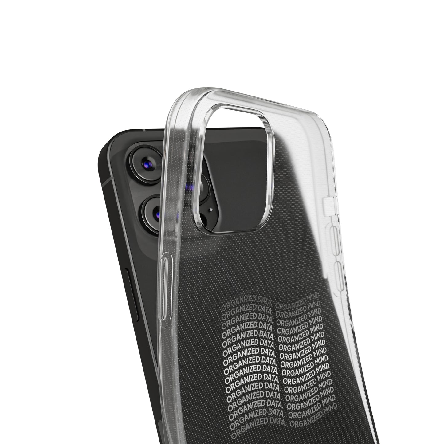 Phone Case 'Organized Data Organized Mind' White