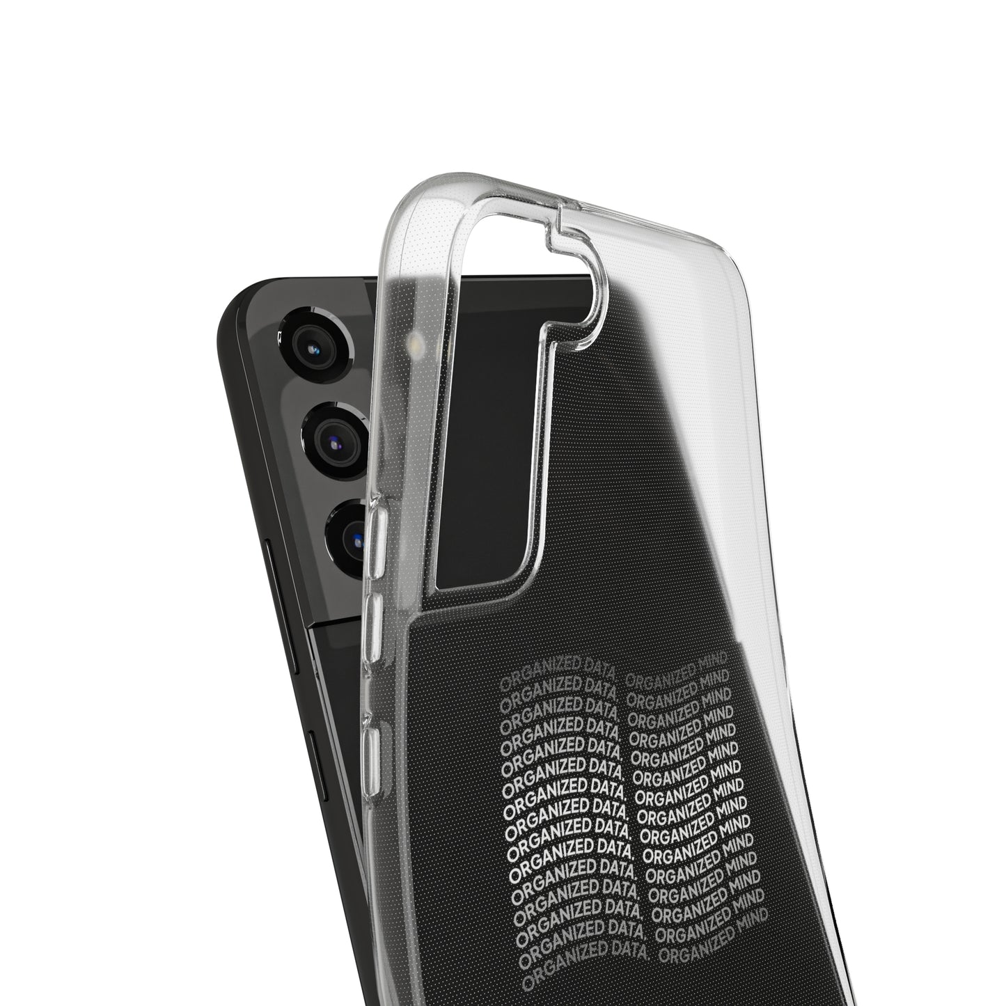 Phone Case 'Organized Data Organized Mind' White