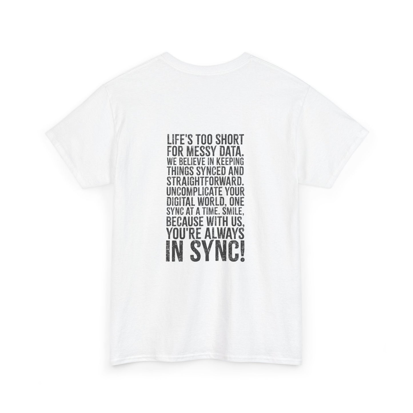 T-Shirt 'Sync Hard Play Hard'