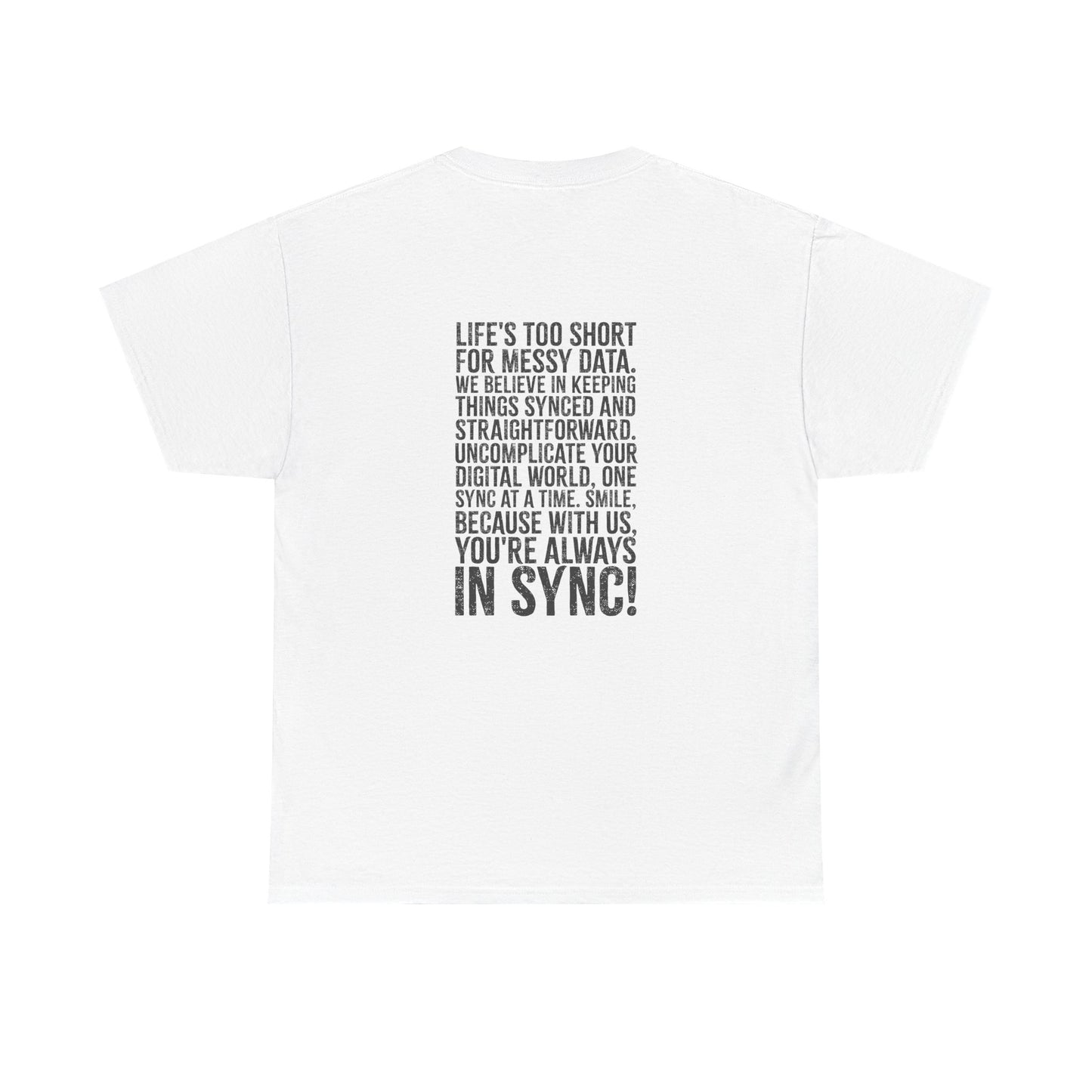 T-Shirt 'Sync Hard Play Hard'