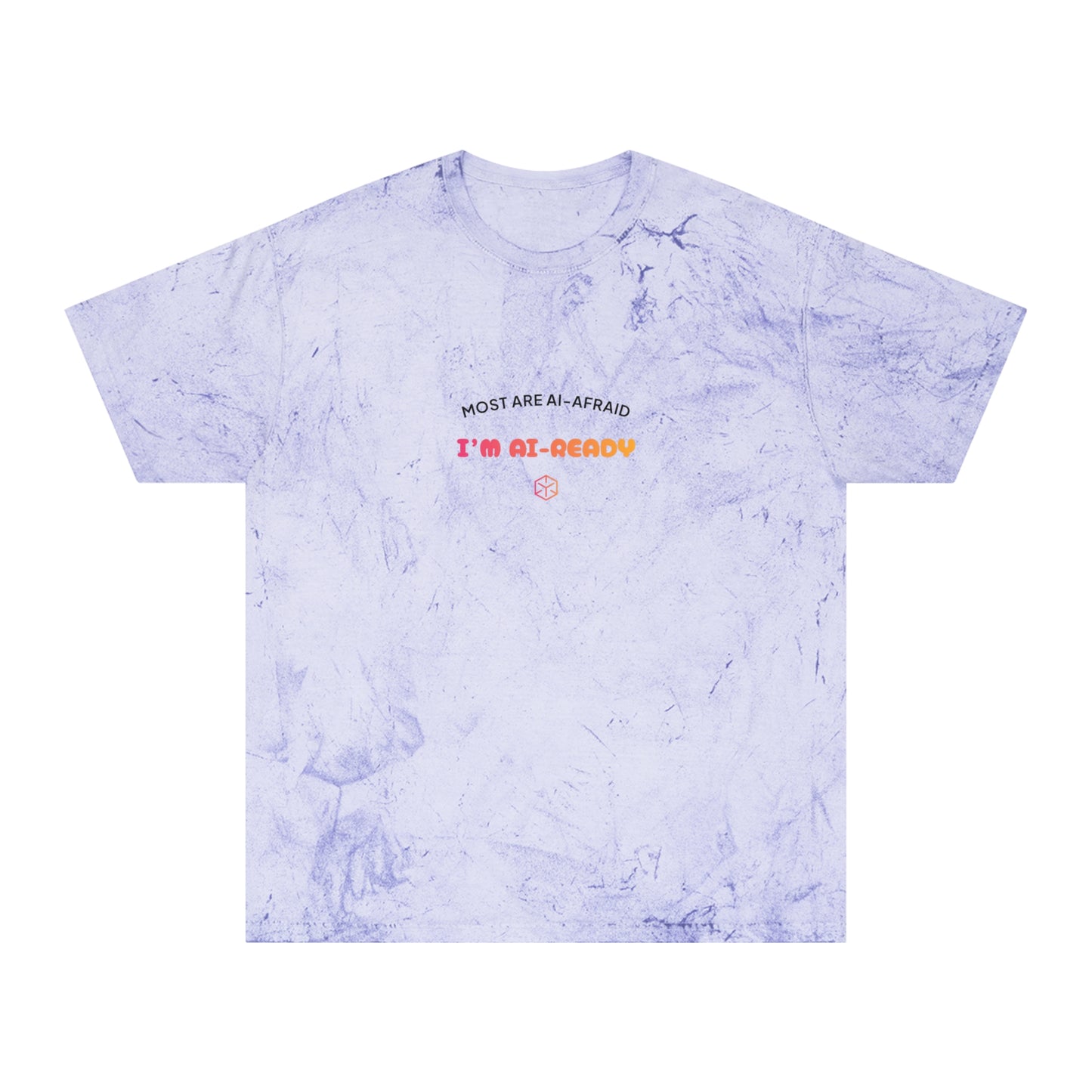 Unisex Color Blast T-Shirt - I'm AI-Ready Graphic Tee for Tech Enthusiasts