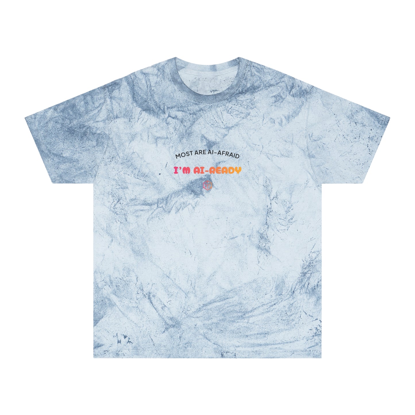 Unisex Color Blast T-Shirt - I'm AI-Ready Graphic Tee for Tech Enthusiasts