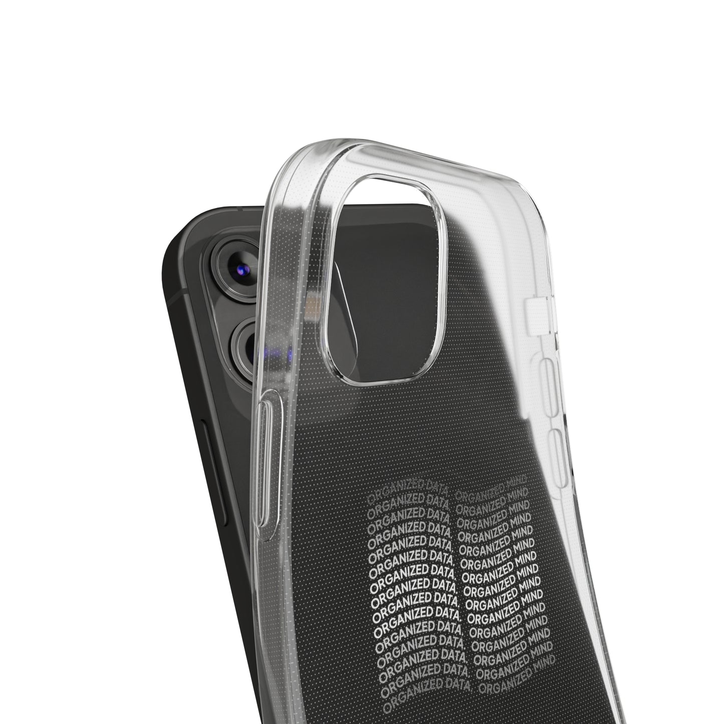 Phone Case 'Organized Data Organized Mind' White