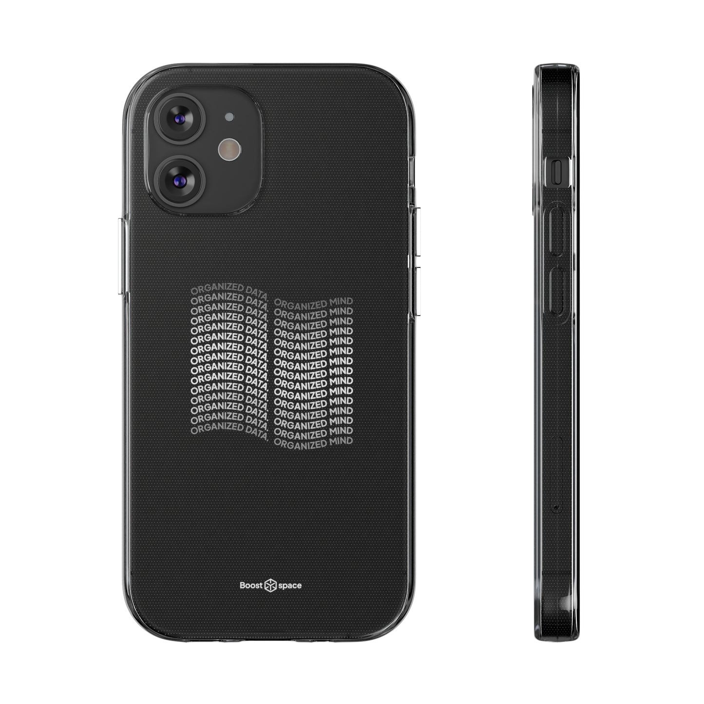 Phone Case 'Organized Data Organized Mind' White